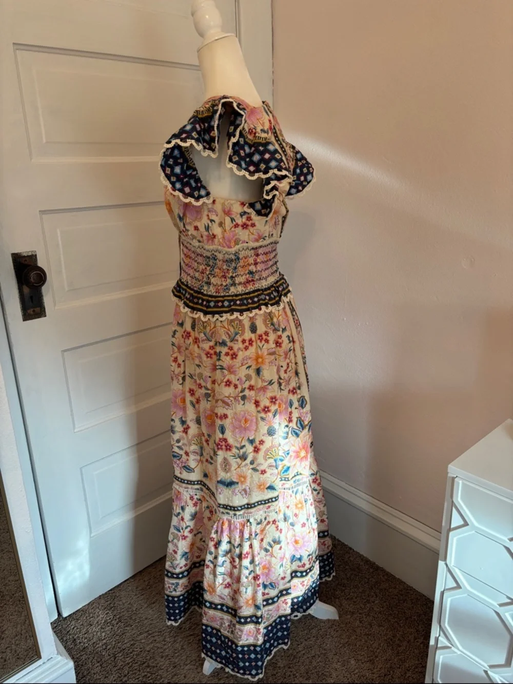 NWT FARM Rio Superbloom Tapestry Maxi Dress - Picture 8 of 12